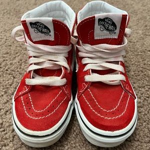 VANS OFF THE WALL SKATEBOARD SHOE - SIZE YOUTH/KIDS 12.5